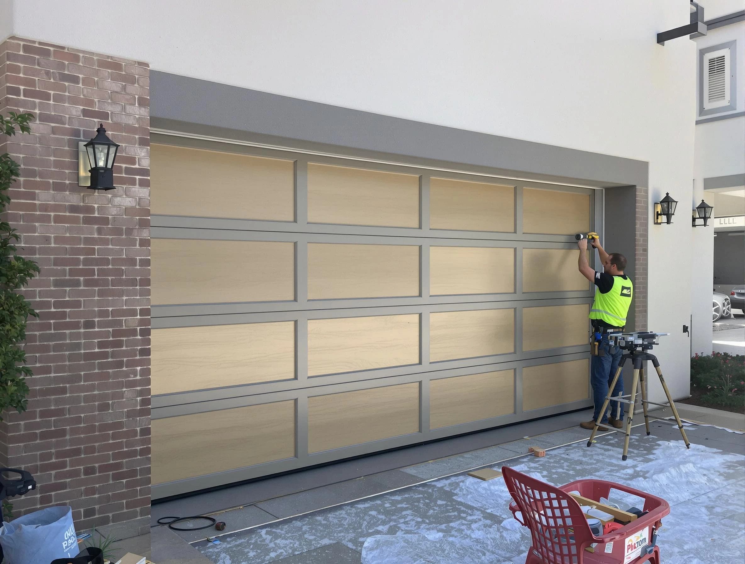 Garage door replacement service by Syracuse Garage Door Repair in Syracuse