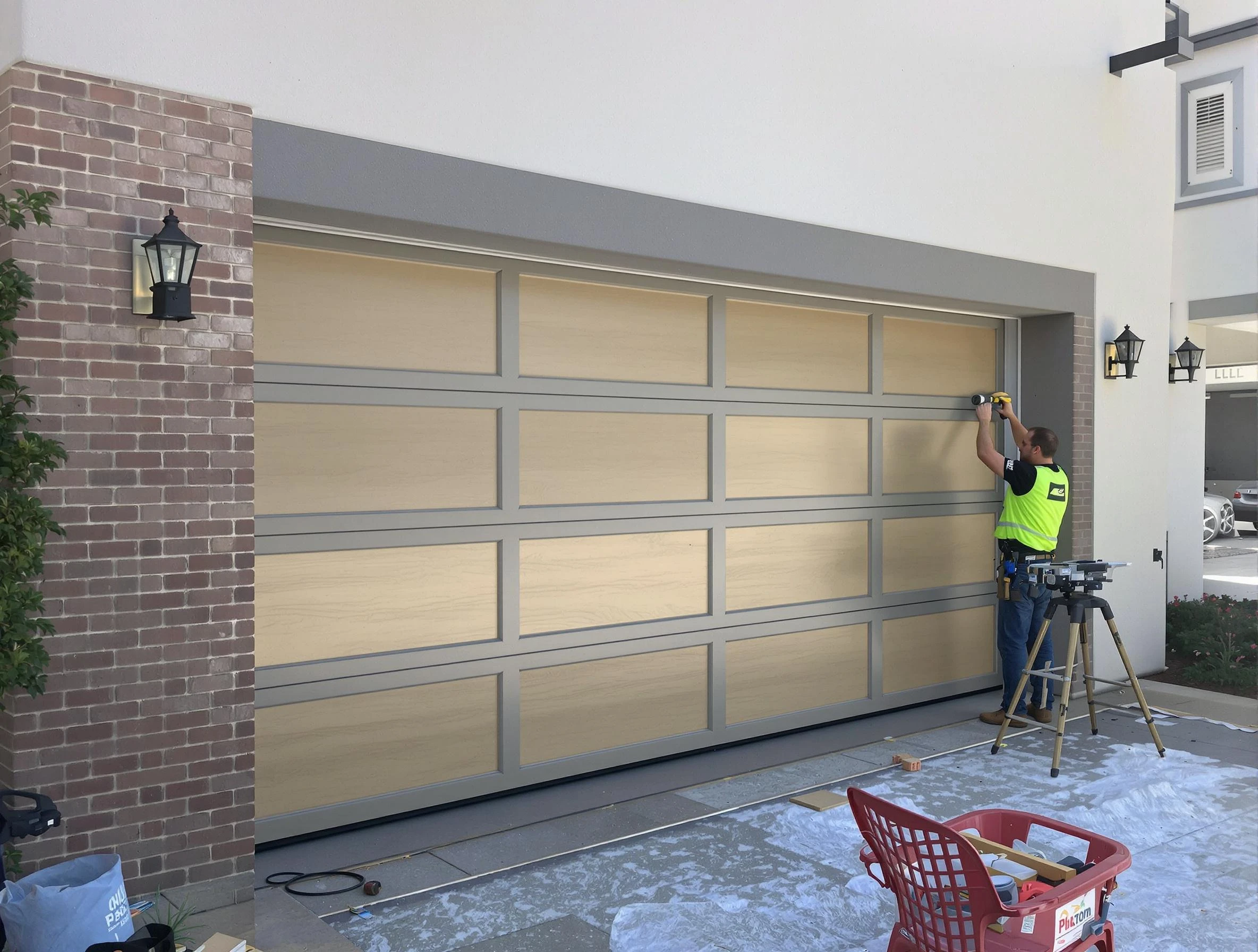 Garage door replacement service by Syracuse Garage Door Repair in Syracuse
