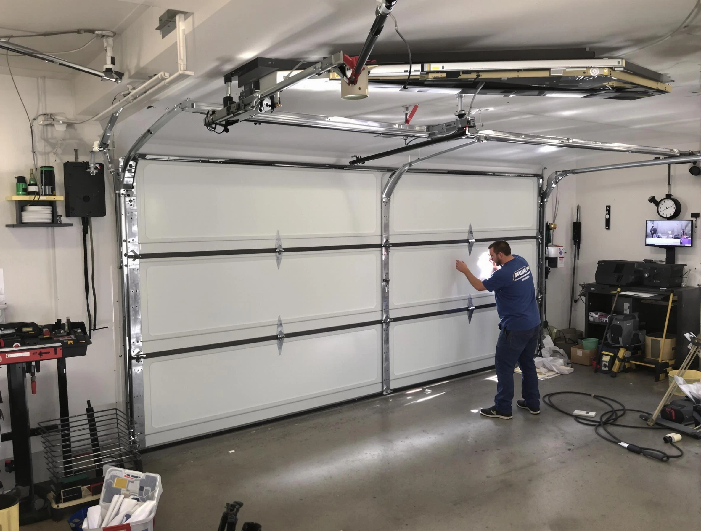 Professional garage door repair service by Syracuse Garage Door Repair in Syracuse