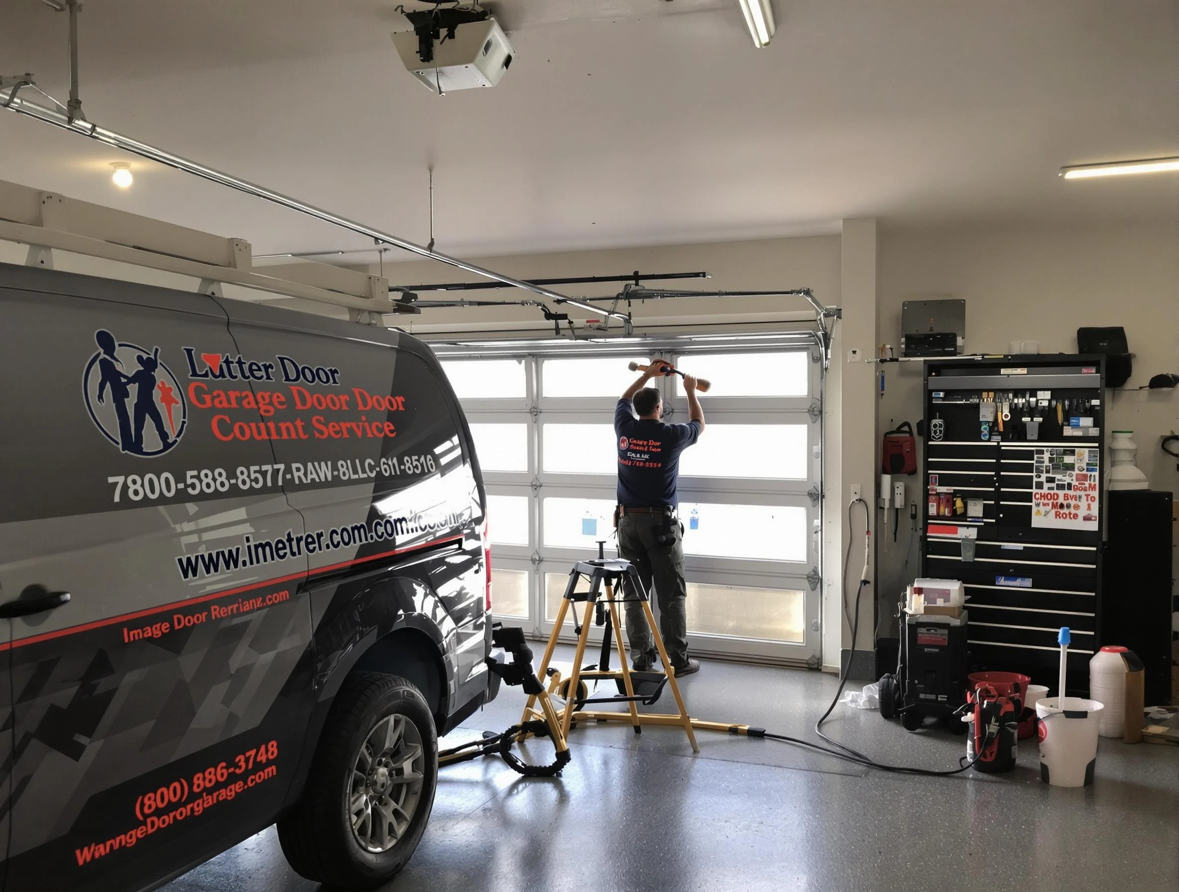 Syracuse Garage Door Repair rapid response team performing same-day repair in Syracuse